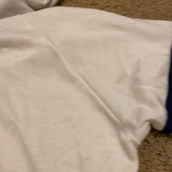 Vintage Canada Niagra Falls Hooded Sweatshirt White with Blue Trim Very Good Lg. - Picture 15 of 17